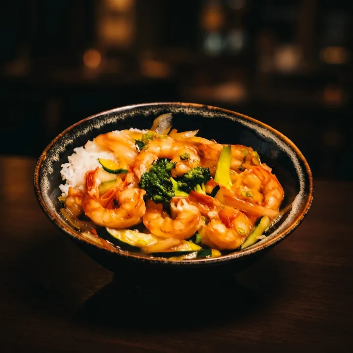 Teriyaki Don(Shrimp)