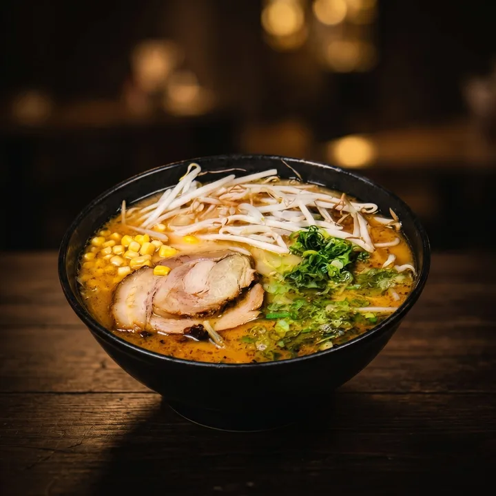 Pork ramen bowl at Hokaido Sushi